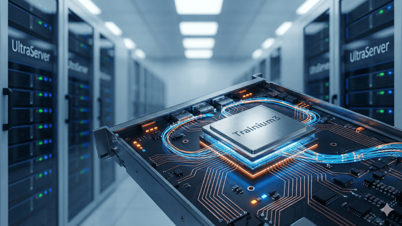 AWS'ten yeni yapay zeka çipi: Trainium3