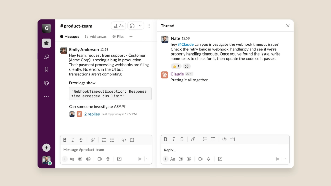 Anthropic, Claude Code'u Slack'te yayına alıyor