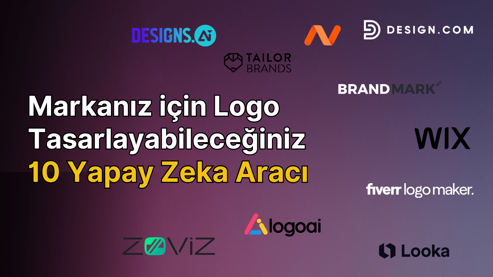 Markanız için logo üretimi yapabileceğiniz 10 yapay zeka aracı