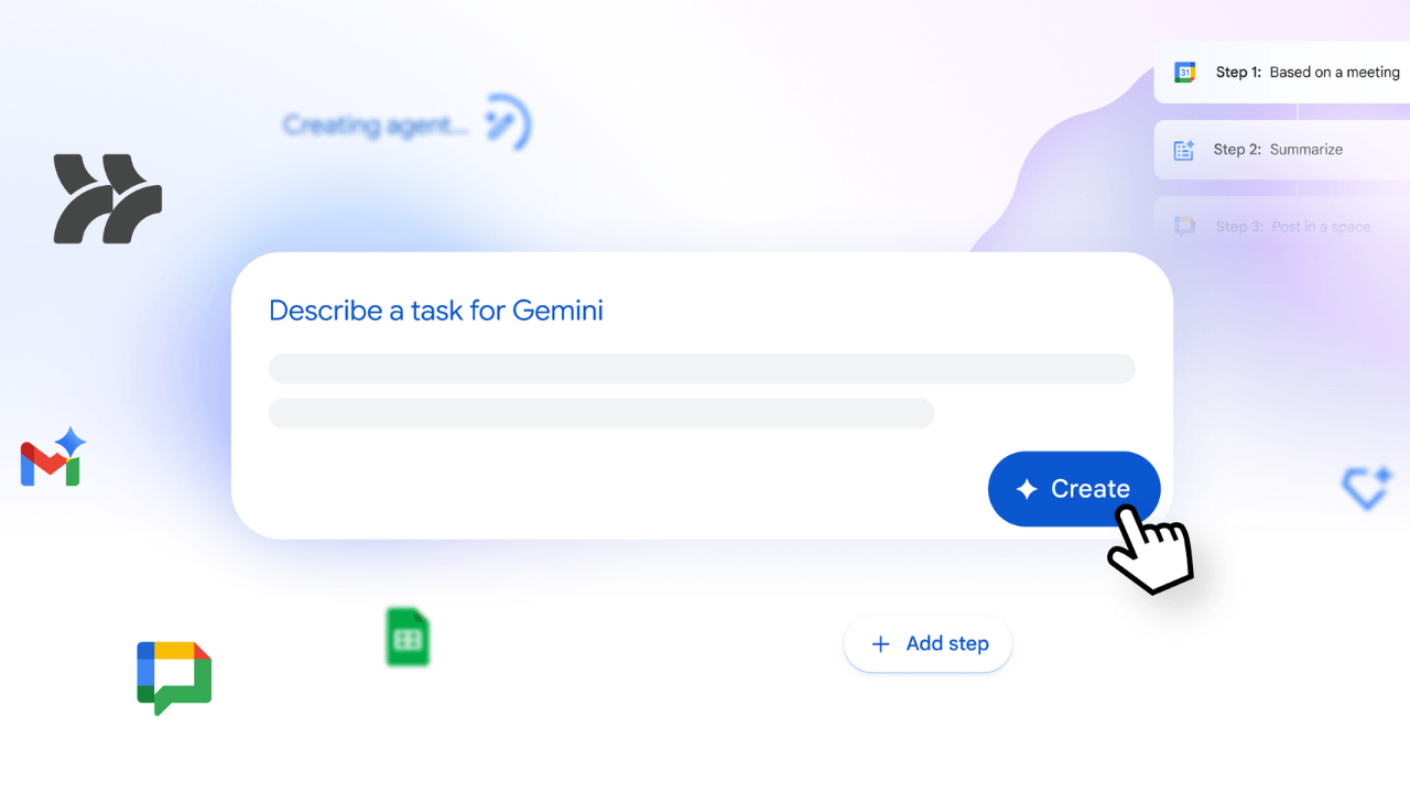 Google'dan Gemini destekli otomasyon ajanları için araç: Workspace Studio