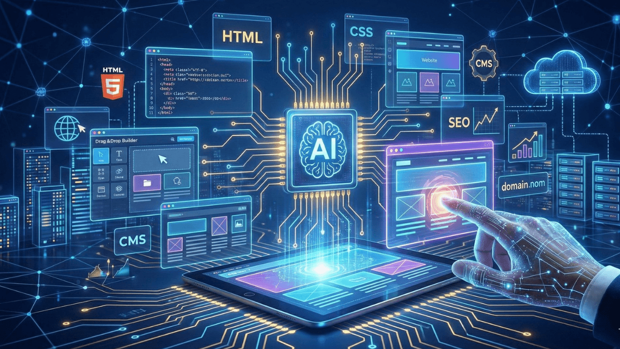 Web sitesi oluşturmayı kolaylaştıran yapay zeka destekli 10 araç