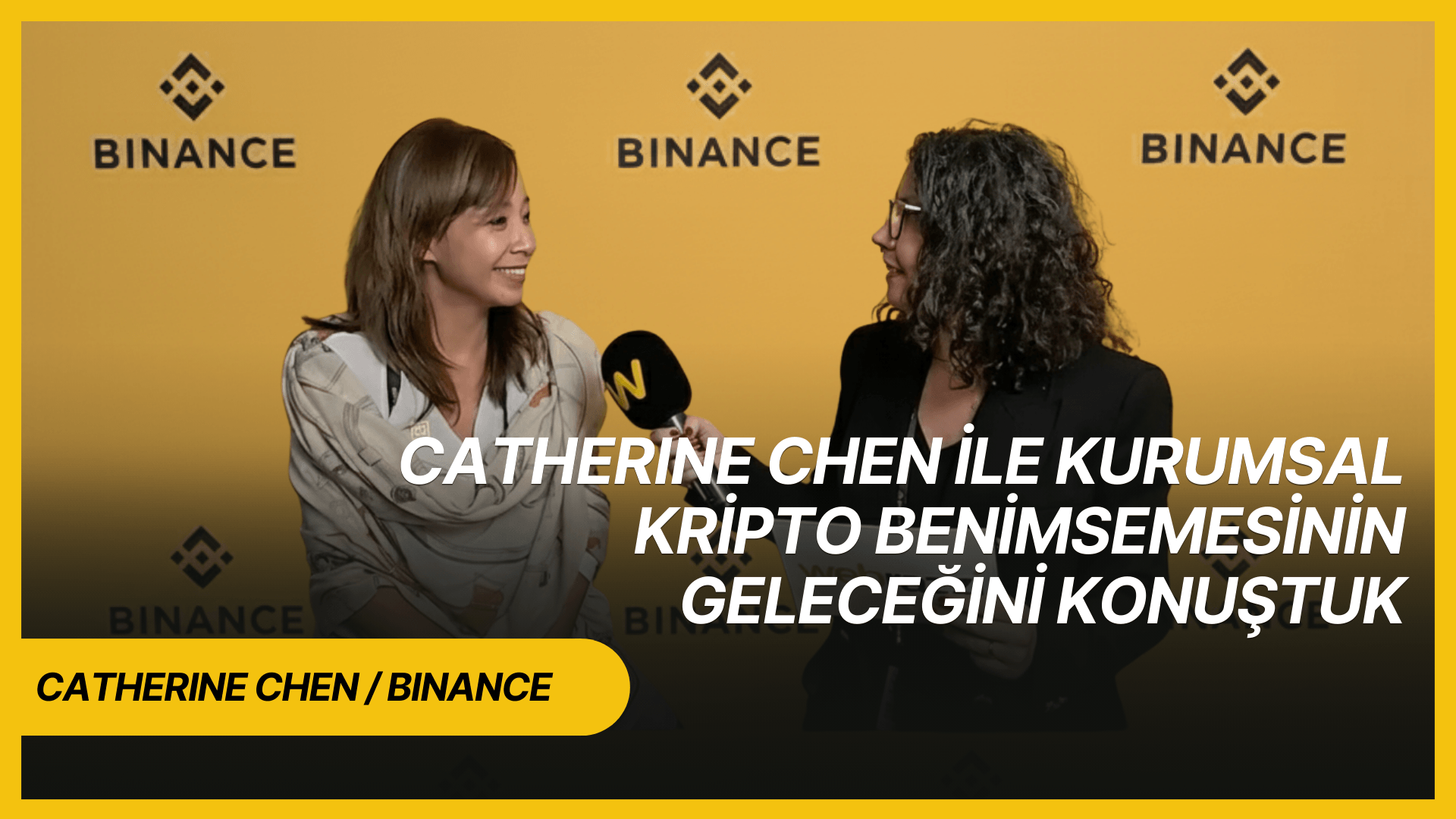 Binance Head of VIP & Institutional Catherine Chen ile kurumsal kripto benimsemesinin geleceğini konuştuk
