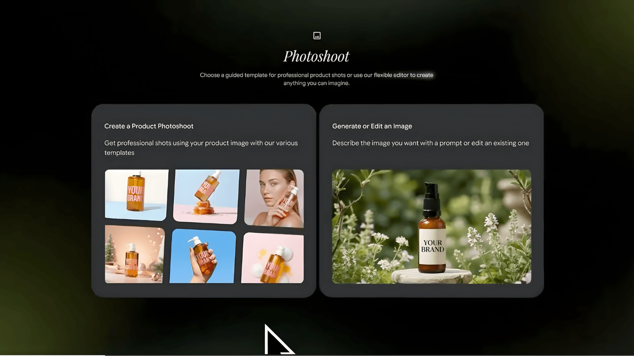 Google Labs'ten stüdyo kalitesinde pazarlama materyalleri oluşturmanızı sağlayan özellik: Photoshoot