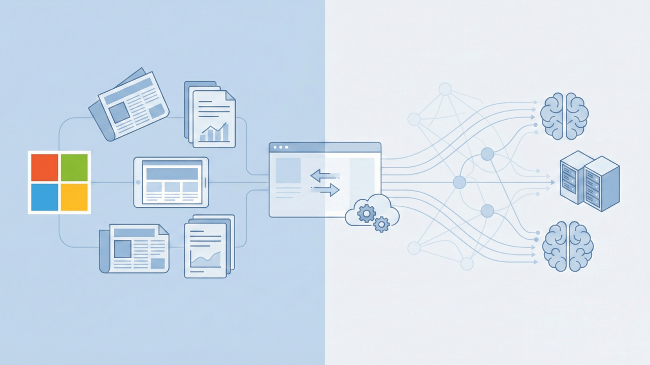 Microsoft, yayıncılar için yapay zeka içerik lisanslama pazar yerini duyurdu