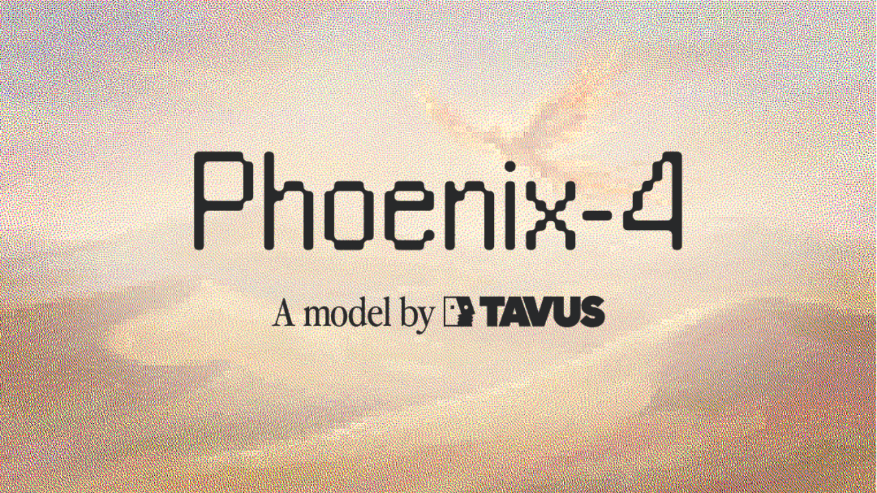 Tavus'tan gerçek zamanlı insan render modeli: Phoenix-4