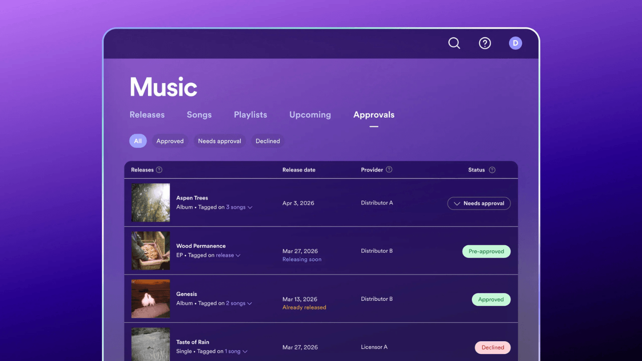 Spotify, yapay zeka içeriklerinin gerçek sanatçılara atfedilmesini önlemeye odaklanan yeni özelliğini tanıttı