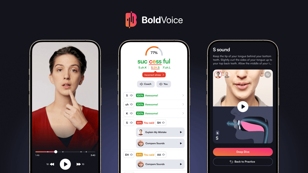 İngilizce telaffuz eğitimine odaklanan yapay zeka uygulaması: BoldVoice