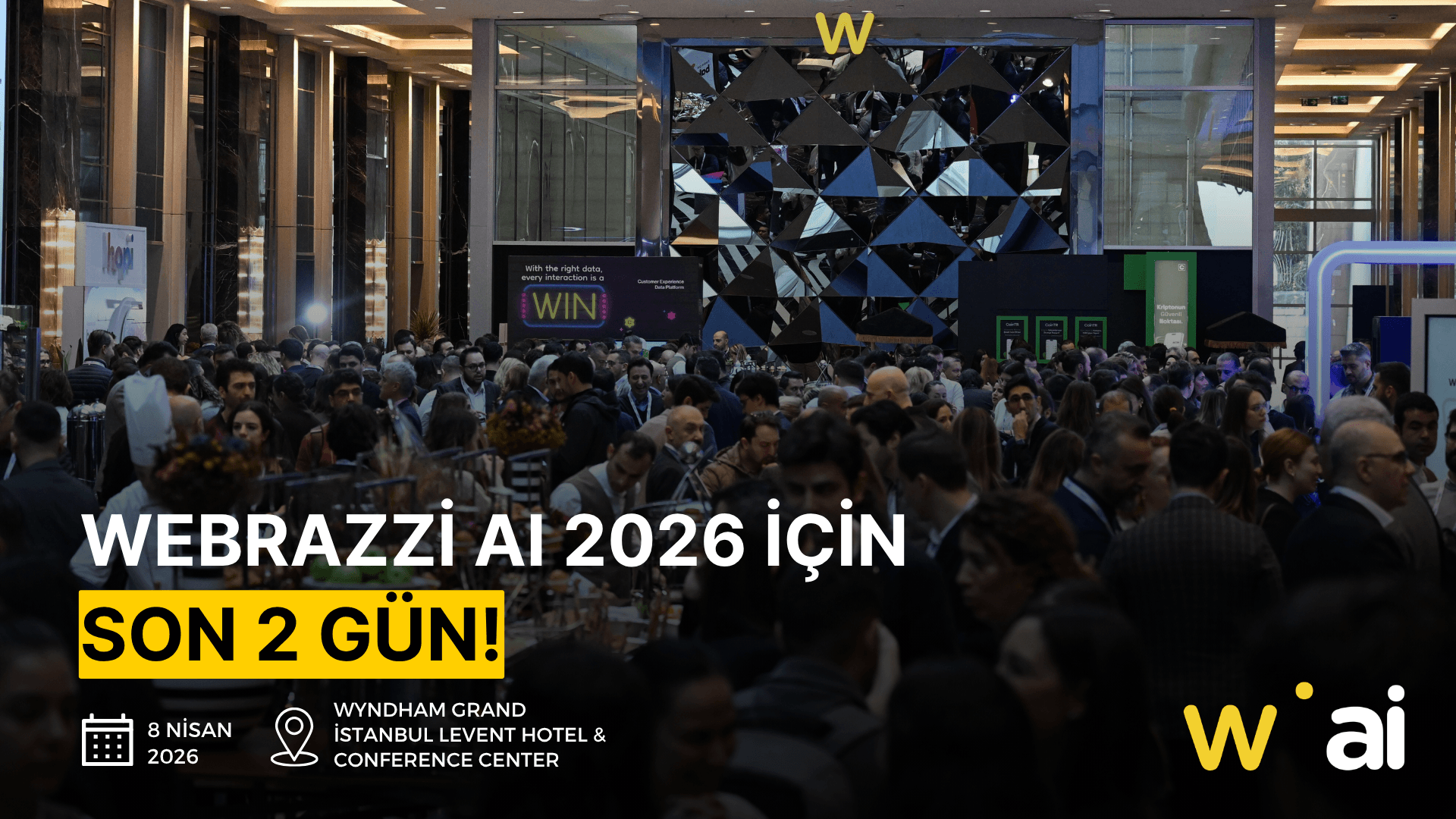 Webrazzi AI 2026 için son 2 gün!