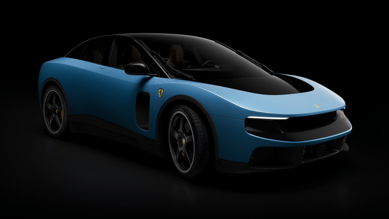 Ferrari'den, Jony Ive'ın şirketinin tasarladığı ilk elektrikli otomobil: Luce