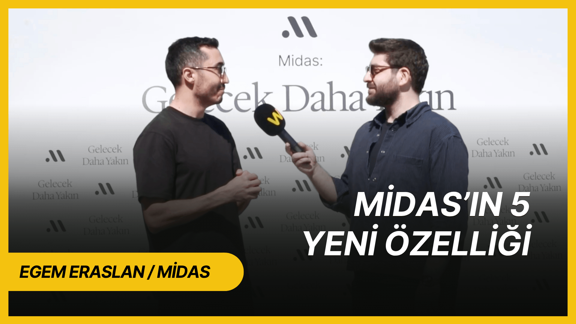 Midas'ın “Gelecek Daha Yakın” etkinliğinde tanıttığı beş yeni ürününü Midas Kurucusu ve CEO'su Egem Eraslan ile konuştuk