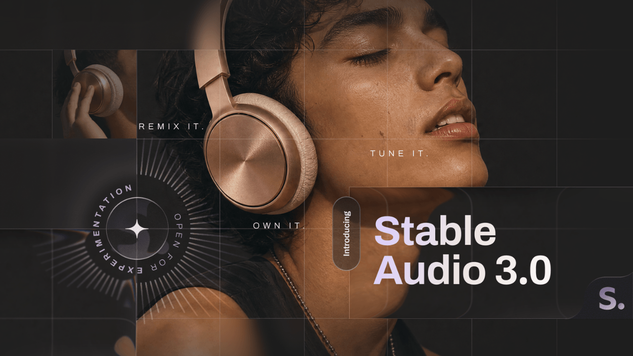 Stability AI'dan altı dakikadan uzun müzikler üretebilen yeni ses modeli: Stable Audio 3.0