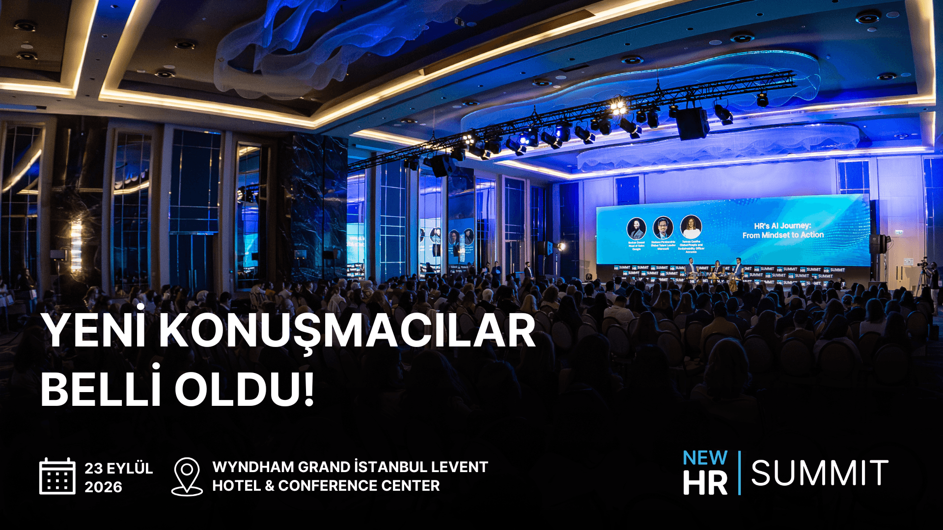 New HR Summit 2026'nın yeni konuşmacıları belli ol