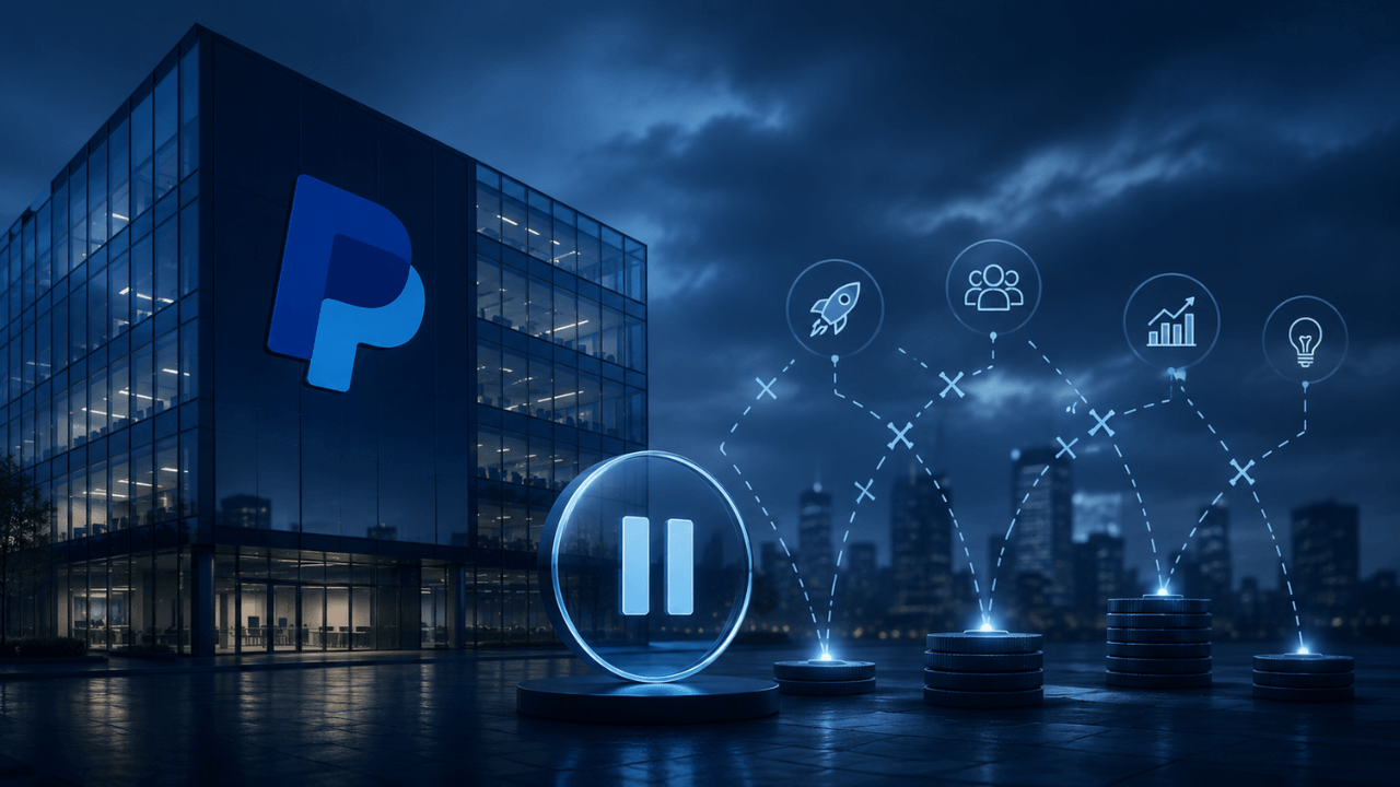 PayPal Ventures yeni yatırımları durdurdu