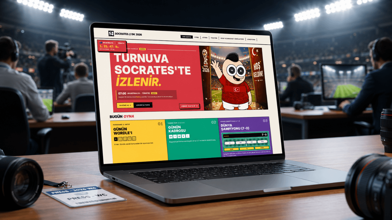 Socrates, 2026 Dünya Kupası için interaktif siteyi yayına aldı