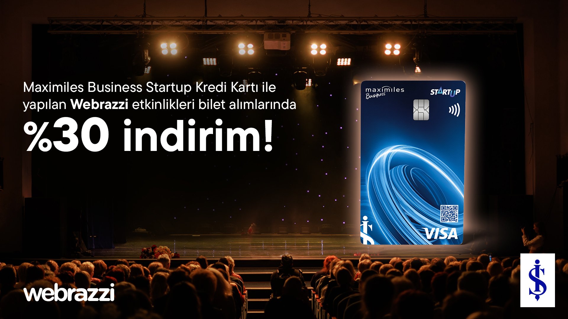 Webrazzi Etkinliklerine Katılmanın En Avantajlı Yolu: Maximiles Business Startup Kredi Kartı