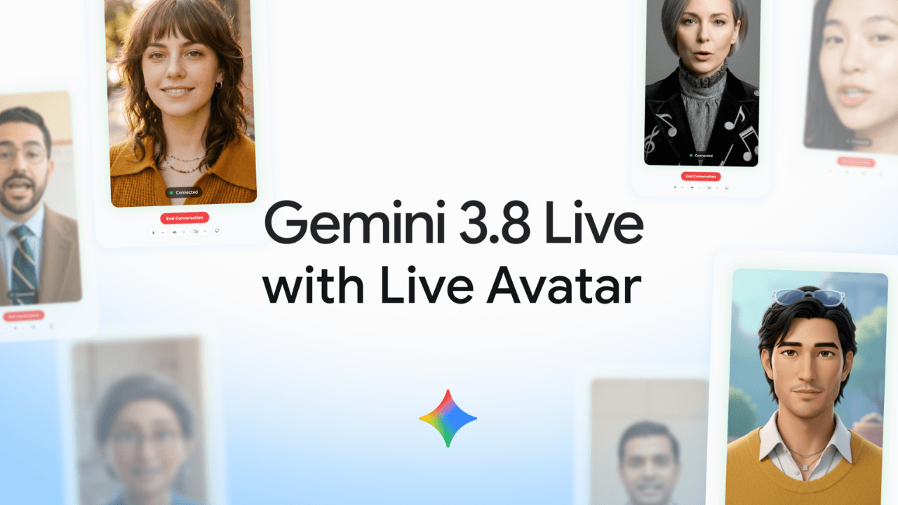 Google, Gemini'a yüz kazandıran Live Avatar özelliğini tanıttı