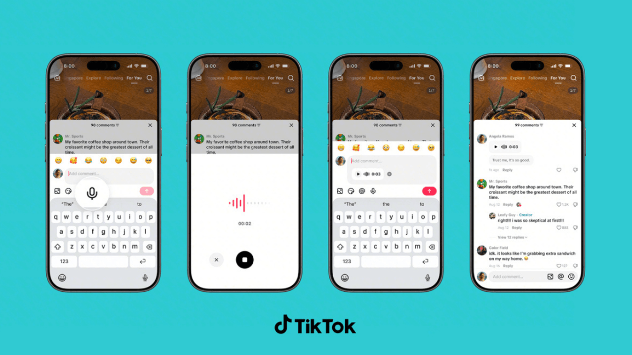 TikTok yorumlara sesli mesaj, anket ve çoklu fotoğ…