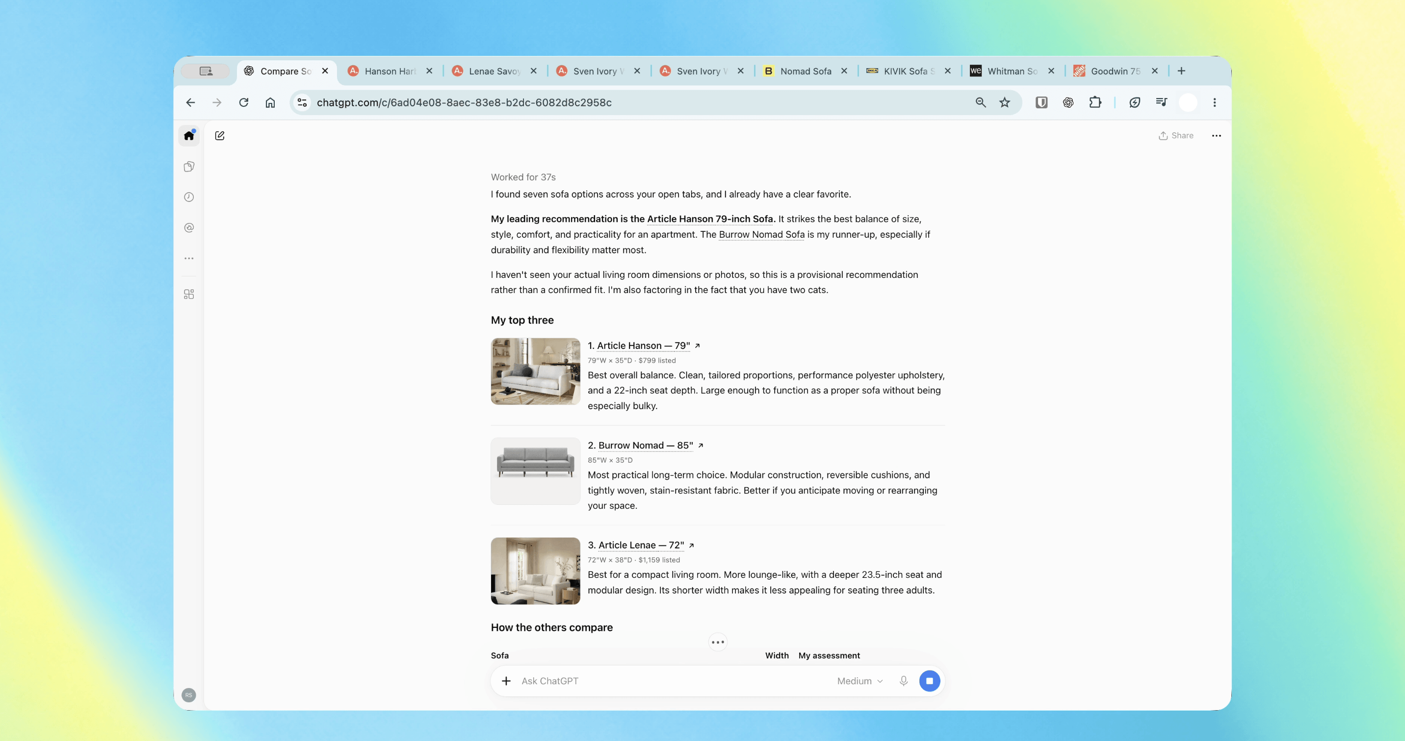 OpenAI, ChatGPT'ye Chrome sekmelerini kontrol etme özelliği ekledi