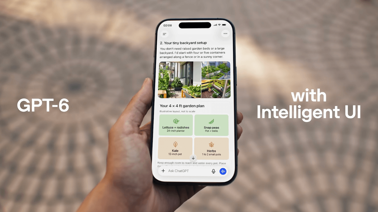 OpenAI, ChatGPT'nin yeni Intelligent UI arayüzünü kullanıma sunuyor
